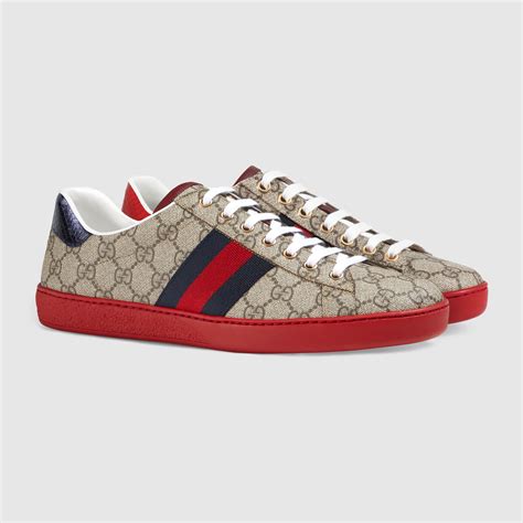 gucci metallic orange men basketball shoes|Gucci gg low top sneakers.